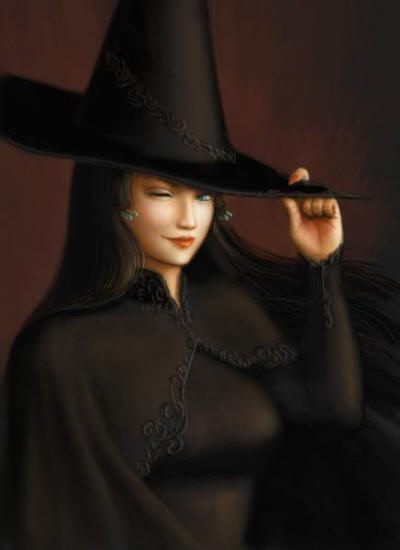 witch winking
