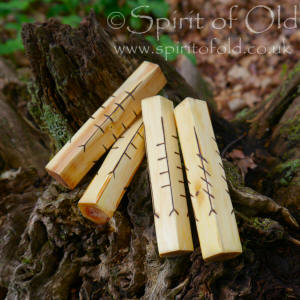 Ogham - Ballymote yew staves.JPG