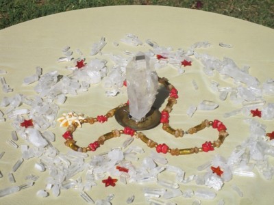 Solstice healing Altar