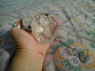 Tourmalated quartz