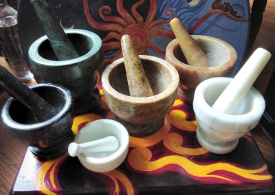 Mortar and pestle assortment