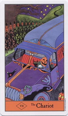 This is my favorite image from the Halloween Tarot