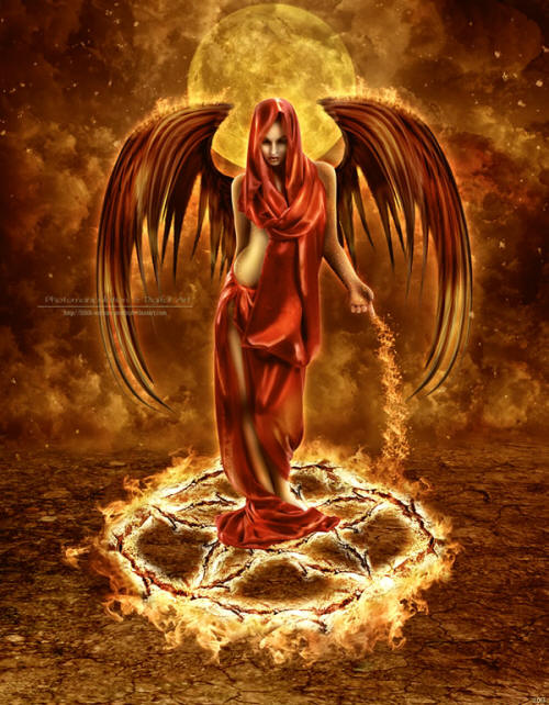 Lilith's Fire by Nina Visallo - http://ninavisallo.deviantart.com/